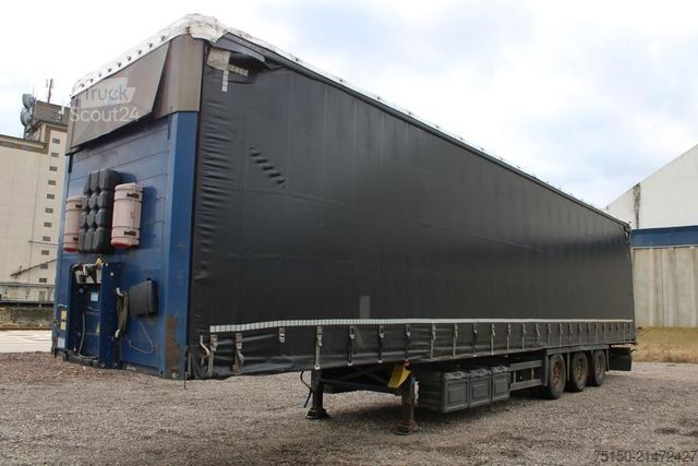 Atvērta puspiekabe ar tentu SCHMITZ CARGOBULL SCS 24/L - 13.62 MEGA Tautliner Nr.: 774