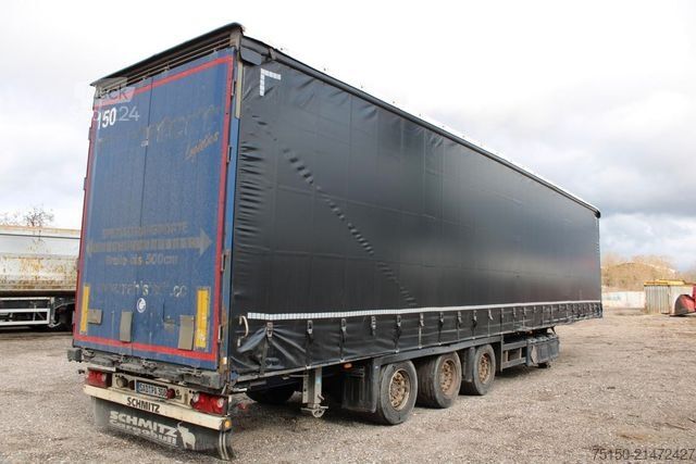 Atvērta puspiekabe ar tentu SCHMITZ CARGOBULL SCS 24/L - 13.62 MEGA Tautliner Nr.: 774