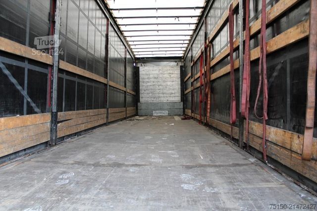 Atvērta puspiekabe ar tentu SCHMITZ CARGOBULL SCS 24/L - 13.62 MEGA Tautliner Nr.: 774