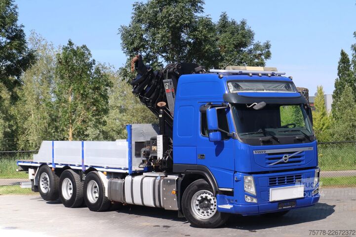 Vrachtwagen met kraan Volvo FM 500 8X4 TRIDEM + HIAB 477 E-6 HIPRO | REMOTE...