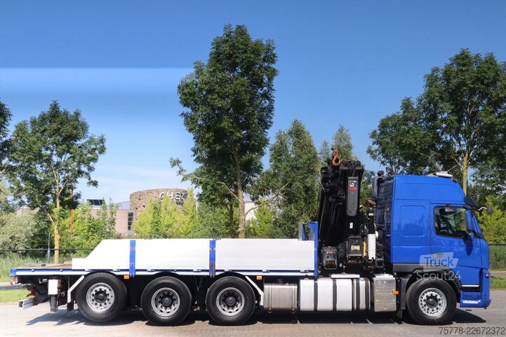 Vrachtwagen met kraan Volvo FM 500 8X4 TRIDEM + HIAB 477 E-6 HIPRO | REMOTE...