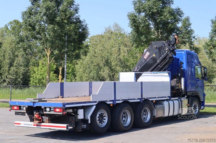 Vrachtwagen met kraan Volvo FM 500 8X4 TRIDEM + HIAB 477 E-6 HIPRO | REMOTE...