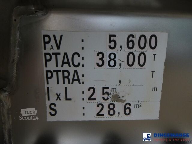 Tank Magyar Fuel tank inox 36.3 m3 / 1 comp