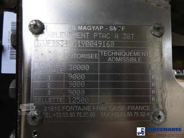 Tank Magyar Fuel tank inox 36.3 m3 / 1 comp
