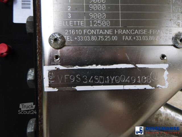 Tank Magyar Fuel tank inox 36.3 m3 / 1 comp