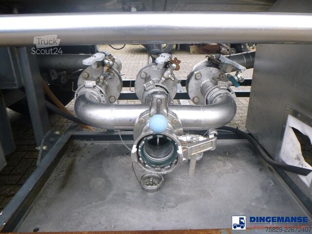 Zbiornik Burg Chemical tank inox 32.6 m3 / 3 comp