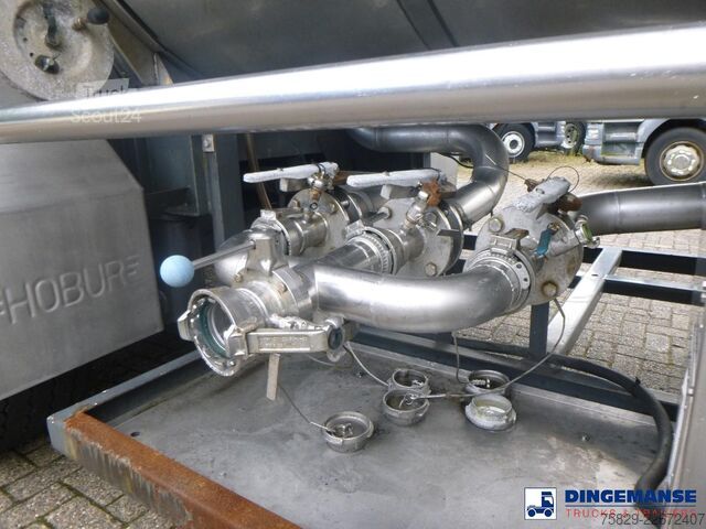 Zbiornik Burg Chemical tank inox 32.6 m3 / 3 comp
