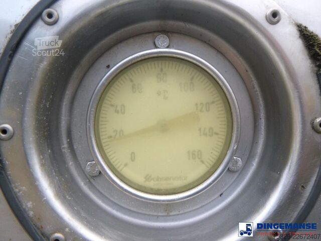 Tartály Burg Chemical tank inox 32.6 m3 / 3 comp