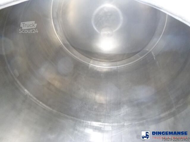 Tartály Burg Chemical tank inox 32.6 m3 / 3 comp
