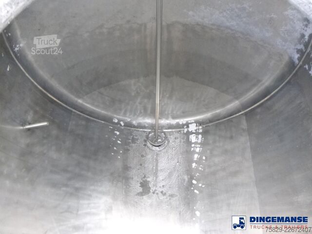 Tartály Burg Chemical tank inox 32.6 m3 / 3 comp