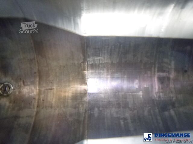 Tartály Burg Chemical tank inox 32.6 m3 / 3 comp