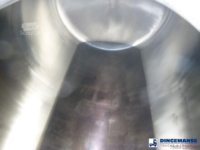 Tartály Burg Chemical tank inox 32.6 m3 / 3 comp