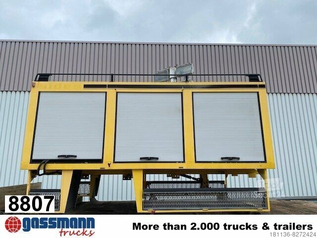 Skapbil Werkstattkofferaufbau mit Stromgenerator