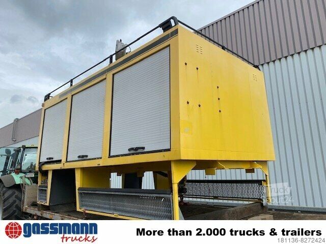 Skapbil Werkstattkofferaufbau mit Stromgenerator