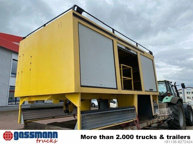 Skapbil Werkstattkofferaufbau mit Stromgenerator