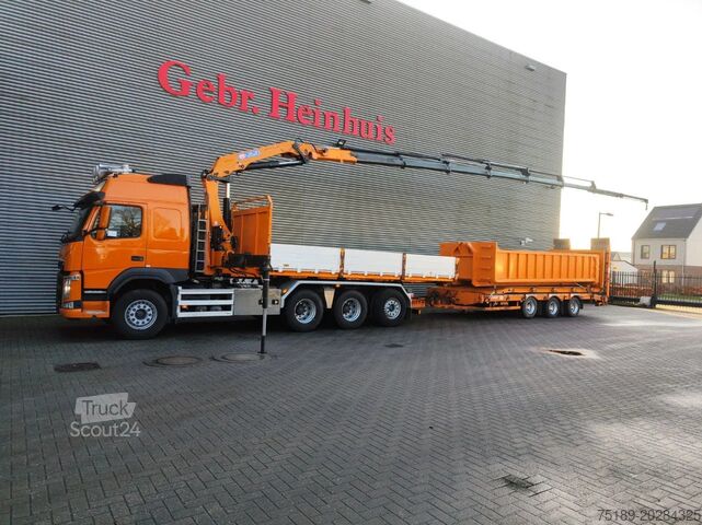 Système de bras à crochet Volvo FM 500 8x4 Tridem Multilift XR20ZL HMF 2620 K8 ...