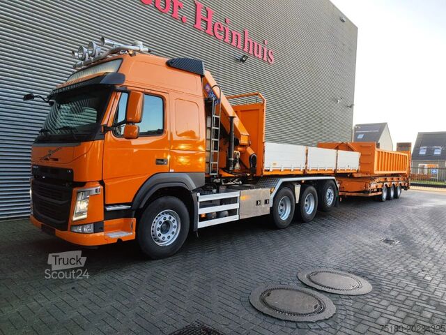 Système de bras à crochet Volvo FM 500 8x4 Tridem Multilift XR20ZL HMF 2620 K8 ...