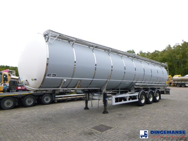 Tanque Van Hool Food tank inox 62 m3 / 3 comp