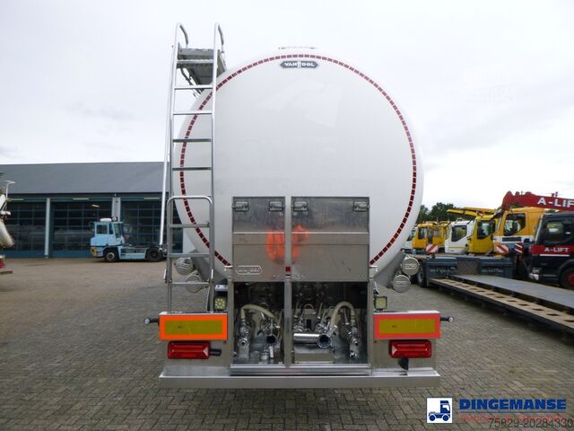 Δεξαμενή Van Hool Food tank inox 62 m3 / 3 comp