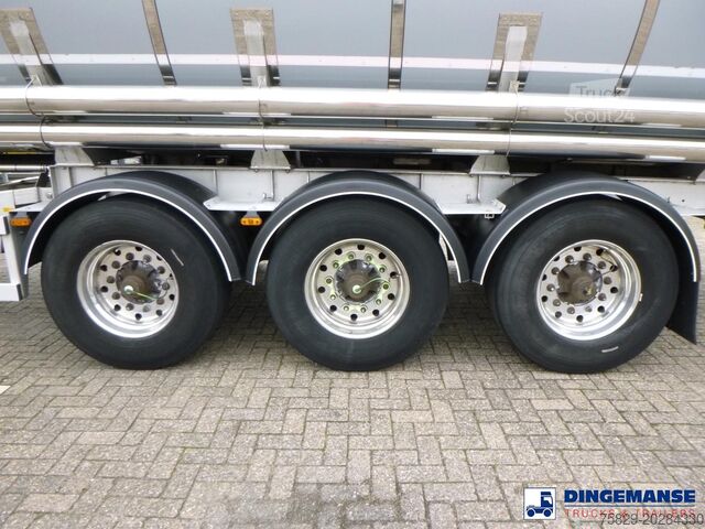 Δεξαμενή Van Hool Food tank inox 62 m3 / 3 comp