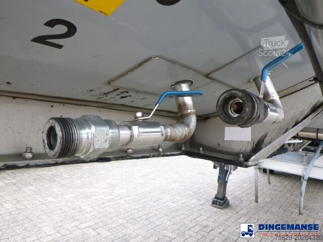 Δεξαμενή Van Hool Food tank inox 62 m3 / 3 comp