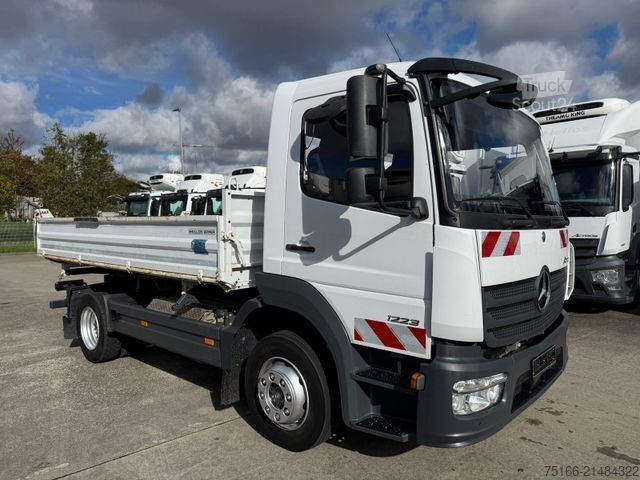 Ανατρεπόμενο φορτηγό MERCEDES-BENZ ATEGO 1223 K Kipper MEILLER 3-Seiten*2 X AHK