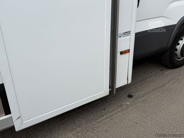 Vrachtwagen met bakwagen IVECO Daily 70c18 HiMatic Luft, Euro6, Lbw. Koffer