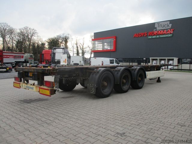 Wissellaadbak oplegger KRONE SDC 27 | 2x20-30-40 ft | BPW | LIFT | EXTENDABLE
