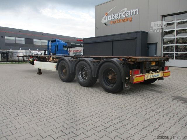 Wissellaadbak oplegger KRONE SDC 27 | 2x20-30-40 ft | BPW | LIFT | EXTENDABLE