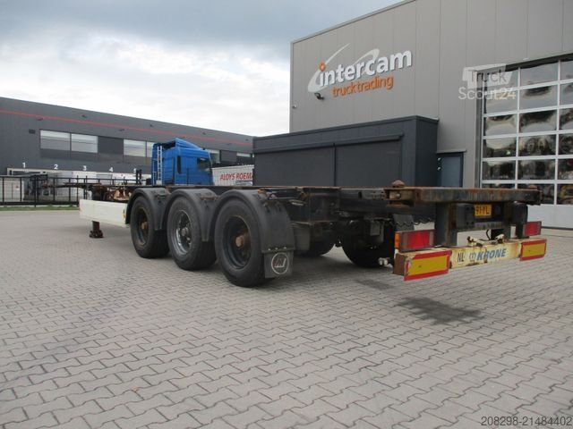 Wissellaadbak oplegger KRONE SDC 27 | 2x20-30-40 ft | BPW | LIFT | EXTENDABLE