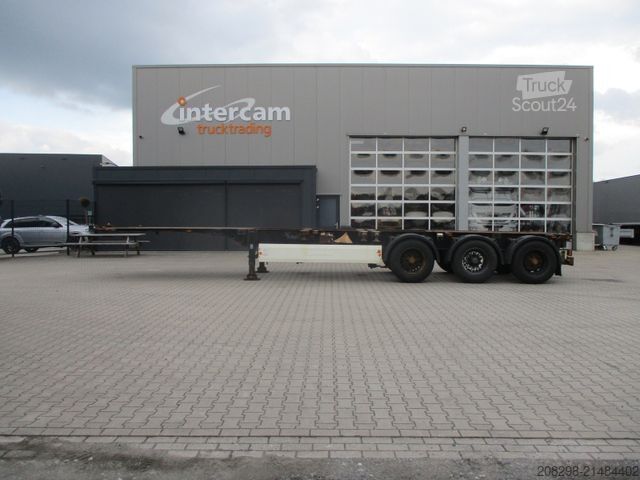 Wissellaadbak oplegger KRONE SDC 27 | 2x20-30-40 ft | BPW | LIFT | EXTENDABLE