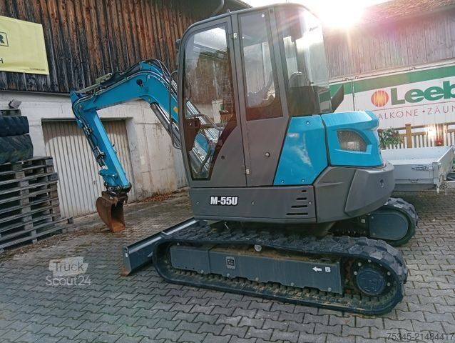 Mini bager  Messeri Toyota M55U kein Cat ,Kubota,Volvo