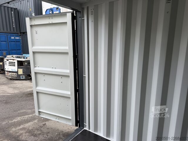 Sjöcontainer 1Fuß Container / Materiallager Lagercontainer / Neuware / 4,50m