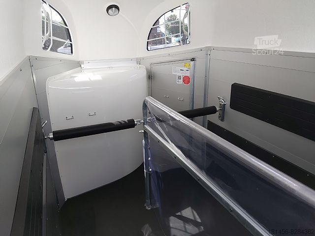 Paardenaanhanger Böckmann Champion C Pony Sattelkammer Dachlüfter Neu