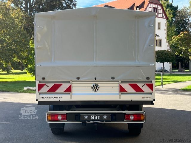 Samochód dostawczy z plandeką VOLKSWAGEN T6 PRITSCHE+PLANE DOKA 4 MOTION NAVI KLIMA AHK
