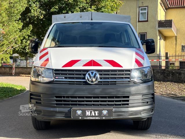 Samochód dostawczy z plandeką VOLKSWAGEN T6 PRITSCHE+PLANE DOKA 4 MOTION NAVI KLIMA AHK