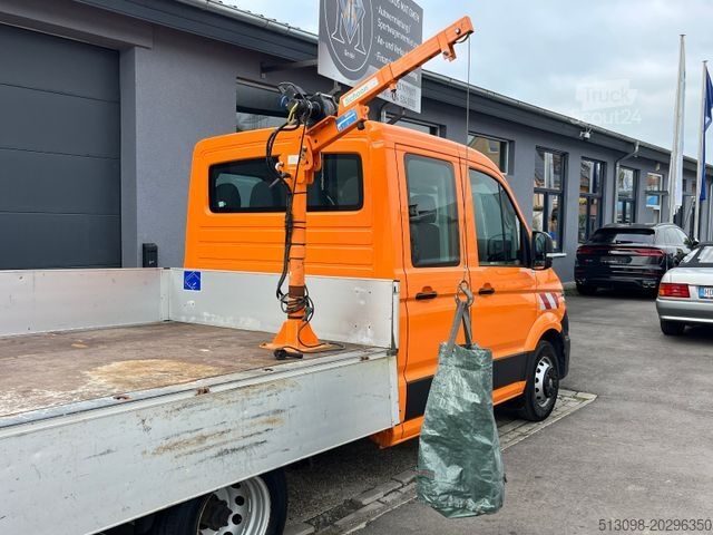 Pritschenwagen VOLKSWAGEN CRAFTER 50 PRITSCHE DoKa LADEKRAN AHK STANDHZG