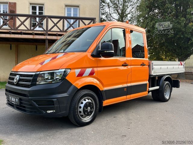 Pritschenwagen VOLKSWAGEN CRAFTER 50 PRITSCHE DoKa LADEKRAN AHK STANDHZG