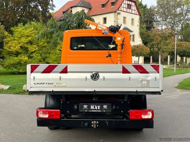 Pritschenwagen VOLKSWAGEN CRAFTER 50 PRITSCHE DoKa LADEKRAN AHK STANDHZG