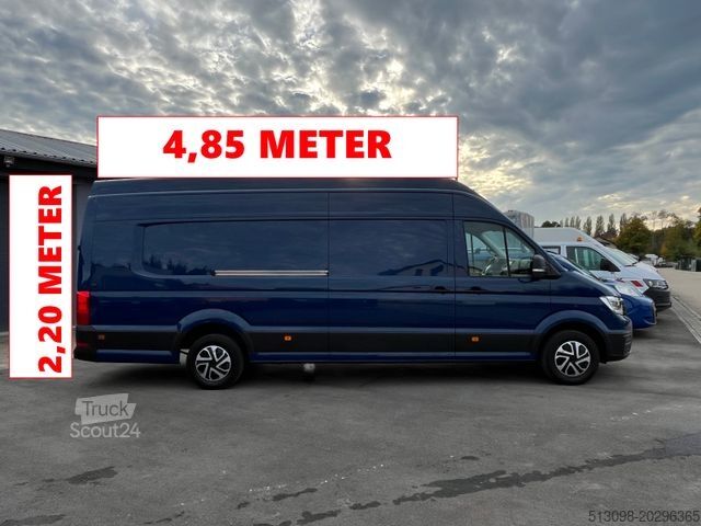 Furgão de teto alto VOLKSWAGEN CRAFTER MAXI LANG EXTRA HOCH ACC NAVI SPURHALTE.