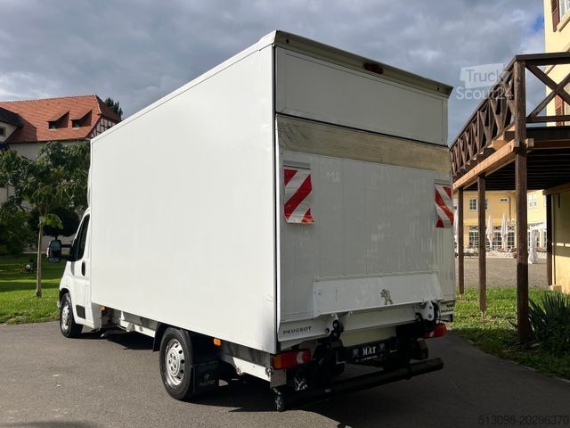 Dobozos furgon PEUGEOT Boxer XXL KOFFER LBW LUFTFEDERUNG KAMERA 1.HAND