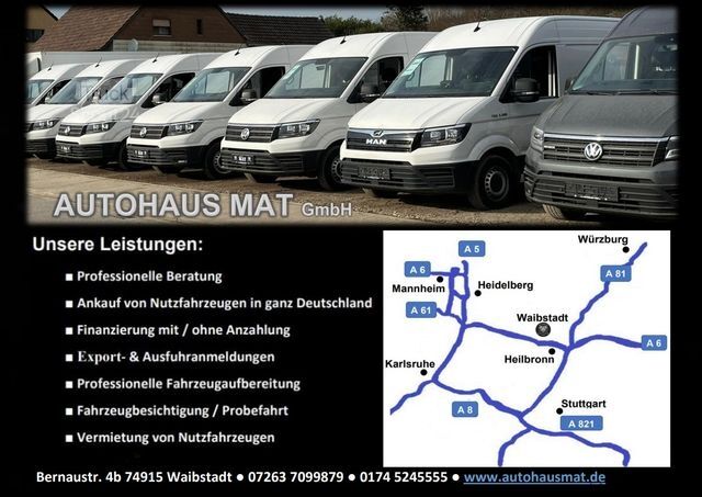 Furgão de teto alto VOLKSWAGEN CRAFTER 2,0 TDI 4 MOTION 177 PS KLIMA 1.HAND