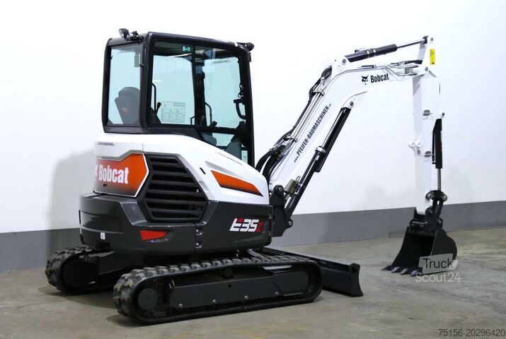 Minigraafmachine Bobcat Minibagger BOBCAT E 35 Z - Zusatzhydraul