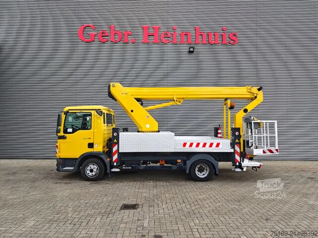 Hefplatform MAN TGL 8.150 4x2 Ruthmann T180.1 S7 2 Pieces!
