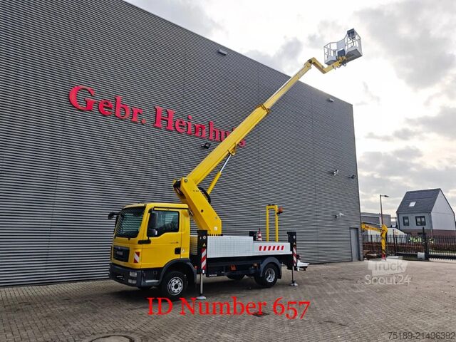 Hefplatform MAN TGL 8.150 4x2 Ruthmann T180.1 S7 2 Pieces!