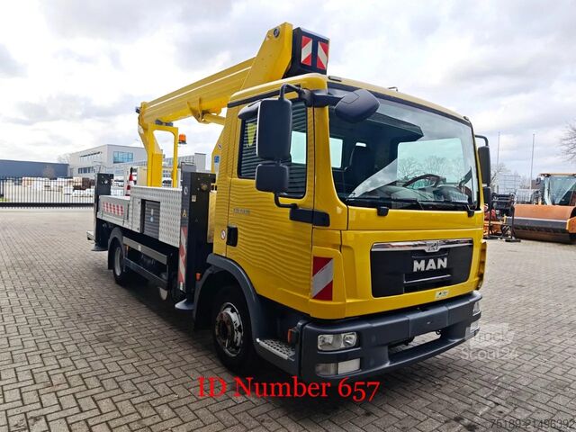 Hefplatform MAN TGL 8.150 4x2 Ruthmann T180.1 S7 2 Pieces!