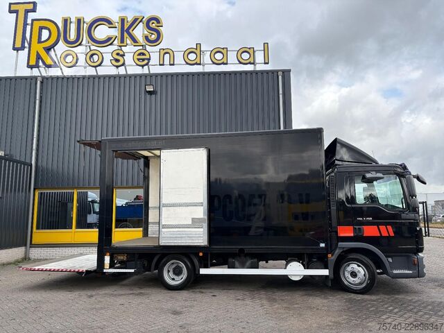 Benne fermée MAN TGL 7.150 + DHOLLANDIA LOADLIFT  + APK 10-03-2027