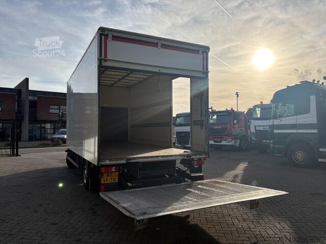 Benne fermée DAF LF 45.180 + euro 5 + 12ton + 5.58m box + lift