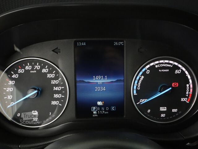Dobozos furgon Mercedes-Benz eCitan Kastenwagen lang AUT Kam. KlimaA Navi PDC