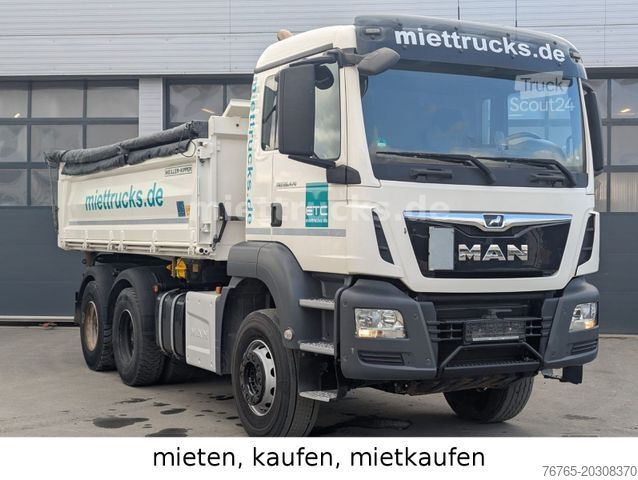 Tovornjak prekucnik MAN 26.470 6x4 Meiller Bordmatik  1760 Euro mtl.